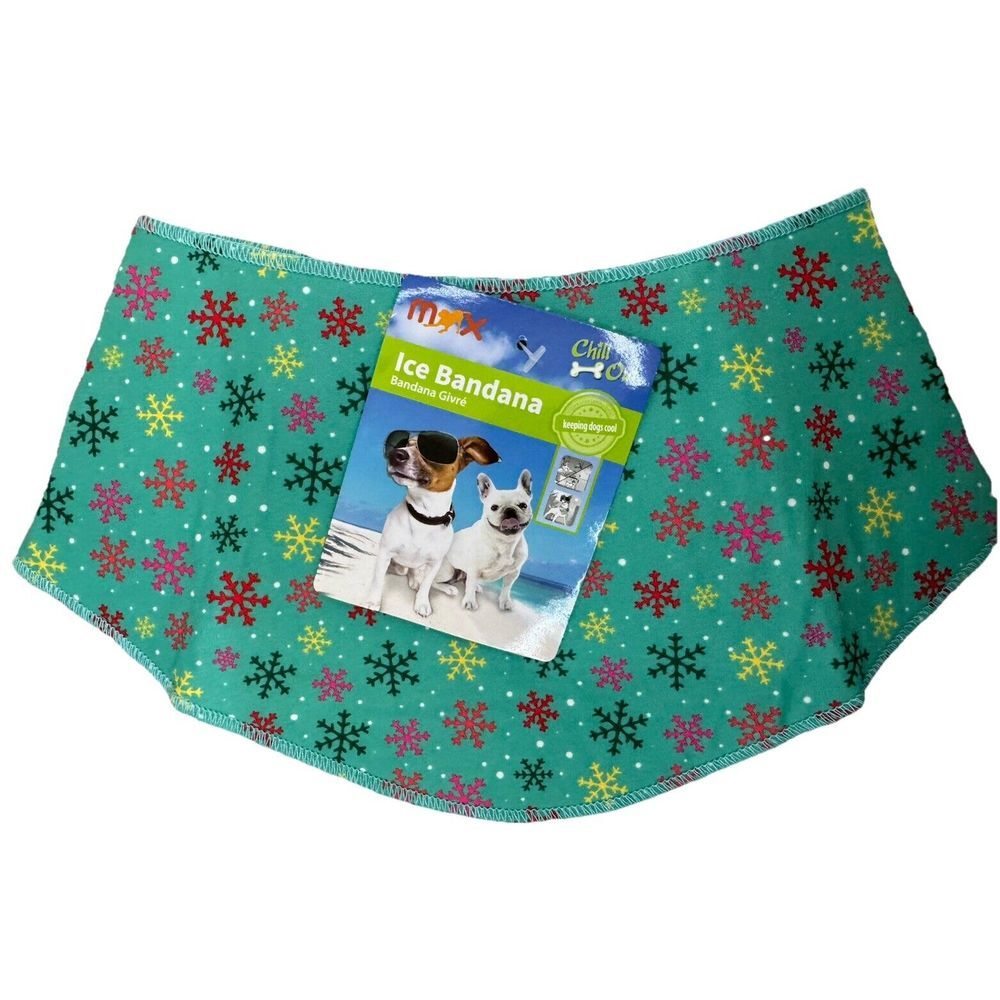 Ice Bandana For Dog Instant Cooling‎ Breathable Size Large Chill Out Max